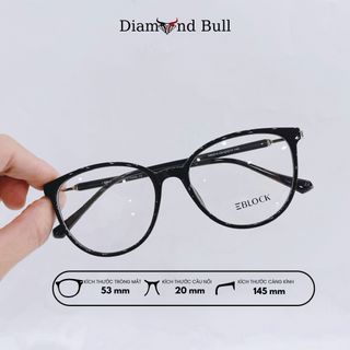 Mắt Kính Thời Trang Nam Nữ Diamond Bull Store Gọng Kính Nhựa Acetace N- 00214 giá sỉ - giá bán buôn