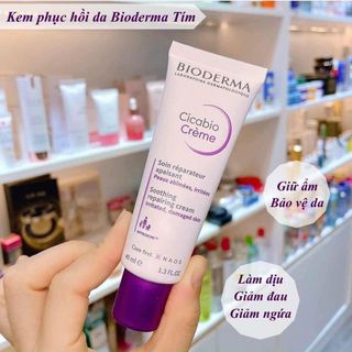 KEM DƯỠNG BIODERMA TRỊ SẸO THÂM VÀ PHỤC HỒI DA NHẠY CẢM BIODERMA CICABIO CREME (Mẫu mới)