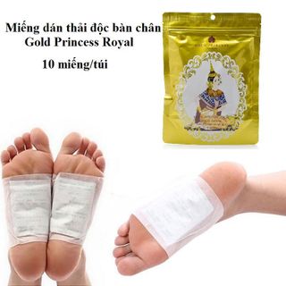 DÁN THẢI ĐỘC BÀN CHÂN GOLD PRINCESS ROYAL THÁI LAN - SILVER