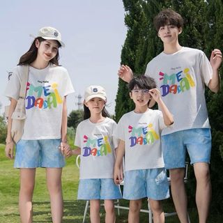 Áo thun gia đình bố mẹ con