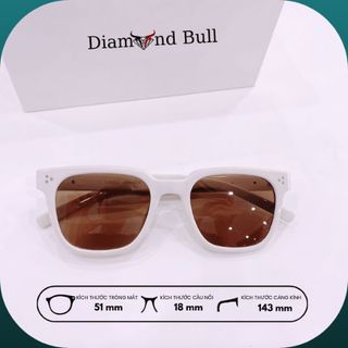 Gọng Kính Râm Mát Nam Nữ Thời Trang Diamond Bull Store Dáng Vuông Gọng Nhựa Mắt Râm Chống Tia UV N-02 giá sỉ