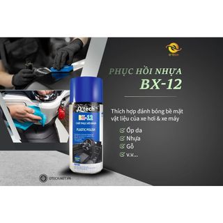 Phục hồi nhựa nhám Otech - Đánh bóng nhựa O’tech BX-12 Plastic Polish