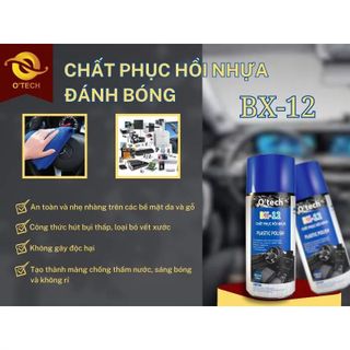 Phục hồi nhựa nhám Otech - Đánh bóng nhựa O’tech BX-12 Plastic Polish