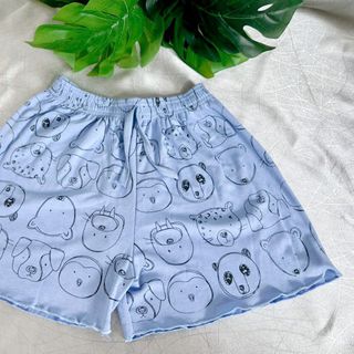 Quần thun nữ mặc nhà họa tiết cute dễ thương chất cotton thoáng mát sẵn sll