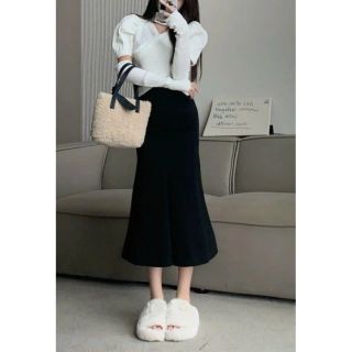 Chân váy đuôi cá mẫu mới kiểu đơn giản lưng cao hàng đẹp giá tốt hot hit chuẩn xịn mặc tôn dáng sẵn sll