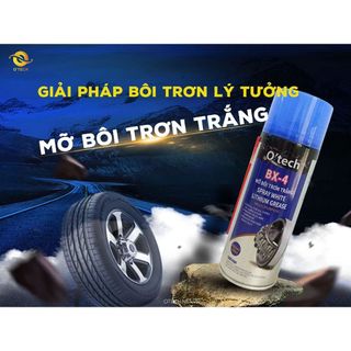 Mỡ bôi trơn bảo dưỡng chịu nhiệt Otech, mỡ bôi trơn trắng lithium chịu nhiệt BX-4, Lithium White Grease