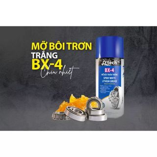 Mỡ bôi trơn bảo dưỡng chịu nhiệt Otech, mỡ bôi trơn trắng lithium chịu nhiệt BX-4, Lithium White Grease