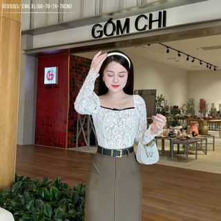 Chân Váy Công Sở Dáng Dài Basic Thanh Lịch, Kín Đáo, Tôn Dáng Kèm Đai GCV0103
