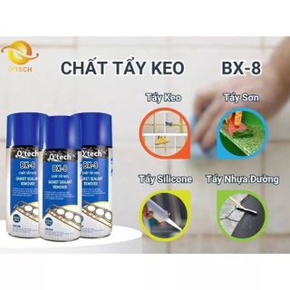 Xịt tẩy keo ron Otech, tẩy keo alu, keo silicon, tẩy sơn O’tech BX-8 Gasket Sealant Remover