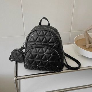 BALO MINI DA NỮ THỜI TRANG NỮ TÍNH THIẾT KẾ HOA VĂN BẮT MẮT KÈM TÚI NHỎ WH642 - WINNIE HOUSE