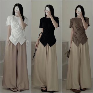 Áo xoắn eo hot hit mẫu xinh mặc tôn dáng hot hit giá sỉ tốt sẵn sll