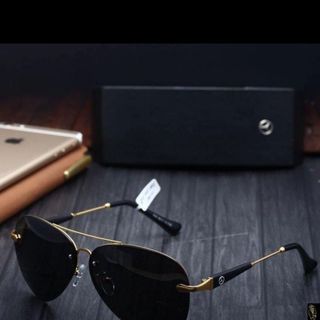 Mắt kính thời trang mã 743 tròng polaroi đen