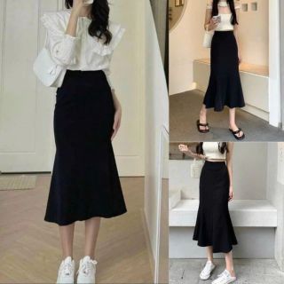 Chân váy đuôi cá mẫu mới kiểu đơn giản lưng cao hàng đẹp giá tốt hot hit chuẩn xịn mặc tôn dáng sẵn sll