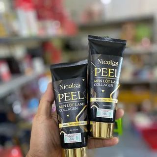Kem Peel Lột Lạnh Collagen Nicolas Chính Hãng Mask Peel Whiteing 100ml