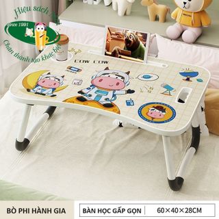 BÀN HỌC GẤP GỌN CÓ KHE CẮM IPAR VÀ LY NƯỚC