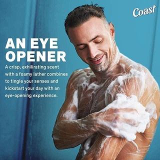 Sữa Tắm Gội cho Nam Coast Hair & Body có vòi của Mỹ