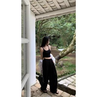 Quần ống rộng suông cạp cao vải thun gân dày dặn nhẹ nhàng thoáng mát form đẹp tôn dáng hot hit mẫu mới bán chạy sll