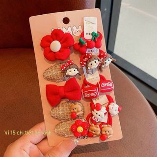 Set kẹp tóc xinh