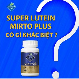 Super Lutein Mirto Plus 120 viên Nhật Bản