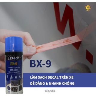 [AN TOÀN VỚI SƠN] Tẩy băng keo và chất dính Otech, Tẩy Chất Dính, tẩy keo đa năng, tẩy sạch băng dính, sticker BX-9