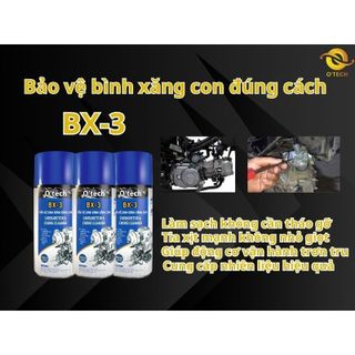 Vệ sinh sên Otech, vệ sinh động cơ, tẩy dầu nhớt máy, chi tiết máy O'tech BX-3