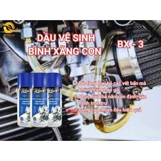 Vệ sinh sên Otech, vệ sinh động cơ, tẩy dầu nhớt máy, chi tiết máy O'tech BX-3