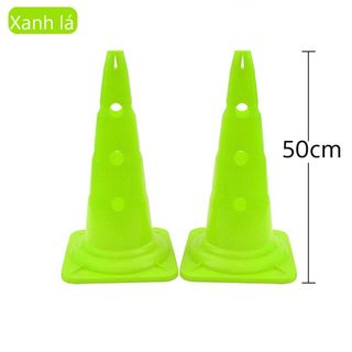 Nấm tập chiến thuật bóng đá, có lỗ xỏ gậy nâng cao bài tập, marker khởi động chạy, nhảy, nấm chóp chướng ngại vật