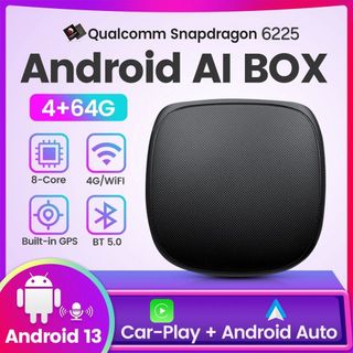 [GT7] Android box cho ô tô, chip Qualcomm 6225 8 nhân, bộ nhớ 8GB+128GB/4GB+64GB