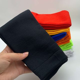 Tất ống đồng bóng đá, vớ xỏ ống chân thể thao, cotton siêu co dãn, vớ bảo vệ ống đồng giá rẻ