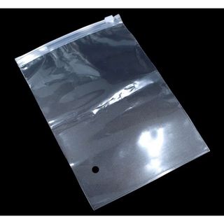 Túi zip có khóa kéo trong hai mặt trơn nhựa PE đóng quần áo, đồ thời trang chất dẽo dai - 5 giây