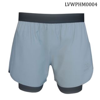 Quần chạy bộ thể thao nam Luves 2 lớp