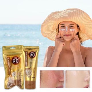 Spf90 + Kem Chống Nắng Bảo Vệ Cao UV Plus 60ml Kem Chống Nắng Da Mặt Dưỡng Da B7K1