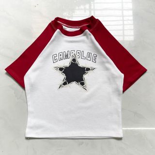 ÁO CROPTOP TAY RÁP LĂNG IN HÌNH NGÔI SAO - LÊ PHƯƠNG BOUTIQUE