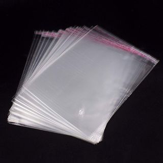 1 Kg Túi Nilon Keo Dán Miệng OPP Trong Suốt, Bọc Kiếng, Đóng Gói, Đựng Phụ Kiện, Quần Áo – 5 Giây