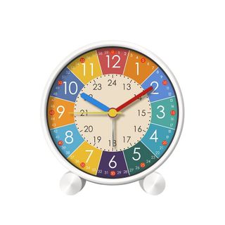 Đồng Hồ Báo Thức Để Bàn Chuông Reo Lớn Cho Học Sinh Và Sinh Viên, đồng hồ báo thức 7 sắc cầu vồng Redepchat68