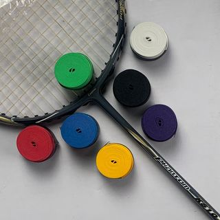 Cuốn cán vợt cầu lông, chất liệu da sáp cao cấp, chống trơn trượt đa năng, dây cuốn cán vợt cầu lông, tennis giá sỉ