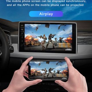 [GT1] Bộ chuyển đổi kết nối Apple Carplay/Android auto CÓ DÂY thành KHÔNG DÂY 4 trong 1