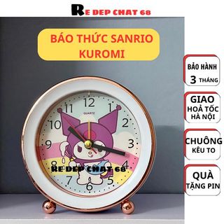 Đồng hồ báo thức để bàn size nhỏ dễ thương cho bé, đồng hồ để bàn mini báo thức