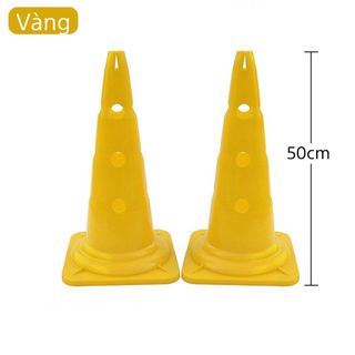 Nấm tập chiến thuật bóng đá, có lỗ xỏ gậy nâng cao bài tập, marker khởi động chạy, nhảy, nấm chóp chướng ngại vật