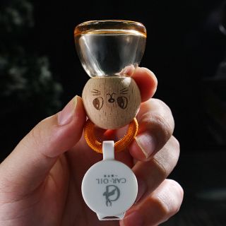 Bộ Chai Lọ màu Khoá Treo Oto mèo cười KHẮC LOGO THEO YÊU CẦU 8ml , mẫu mã sang trọng , lạ mắt