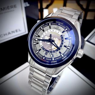 SET OMGAAE AQUA TERRA CHRONOMETER SUMMER BLUE - automatic