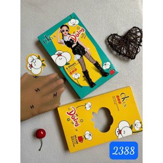 Quần tất trẻ em 3D lưới in chữ siêu dai thời trang