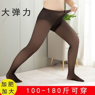 Quần Tất 3D Bigsize Lót Lông Siêu Ấm Siêu Dai Cho Người Béo 3 Màu Đen, Cát Cháy, Khói