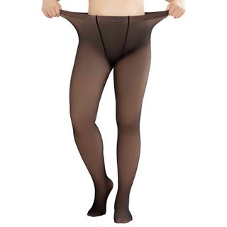 Quần Tất 3D Bigsize Lót Lông Siêu Ấm Siêu Dai Cho Người Béo 3 Màu Đen, Cát Cháy, Khói