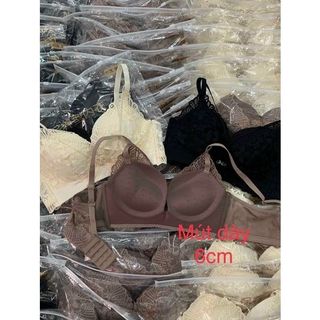 Áo Lót Ren Nâng Ngực Không Gọng Siêu Ôm Nâng Đẩy Tạo Khe Cao Cấp 2235