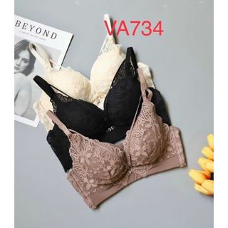Áo Lót Ren Nâng Ngực Không Gọng Siêu Ôm Nâng Đẩy Tạo Khe Cao Cấp 2235