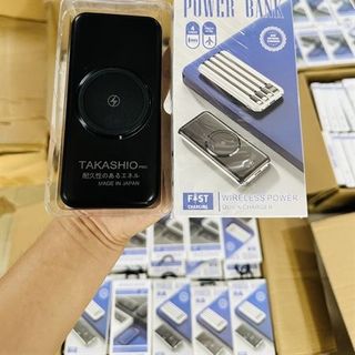 Pin Dự Phòng Takashio 20,000mah 4 Cổng Nhật Bản
