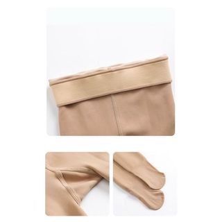 Quần tất 3D lót lông dày dặn đủ 4 màu đen , cát , khói , da siêu ấm chống xước