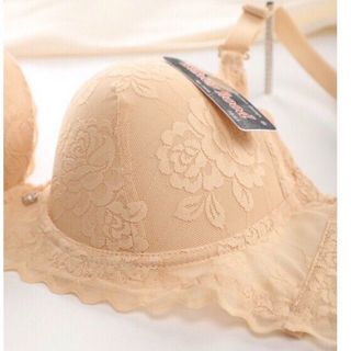 Áo lót có gọng đệm mỏng quả to bản to size lớn, áo ngực nữ Ren bản to ngoại cỡ bigsize cho người béo 2417