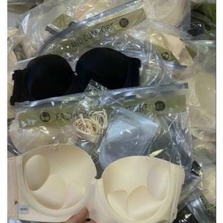 Áo Ngực Dán Không Dây Hở Lưng Silicon Tàng Hình Có Gọng Tạo Khe - Áo Lót Chống Tụt Cúp Ngang D018